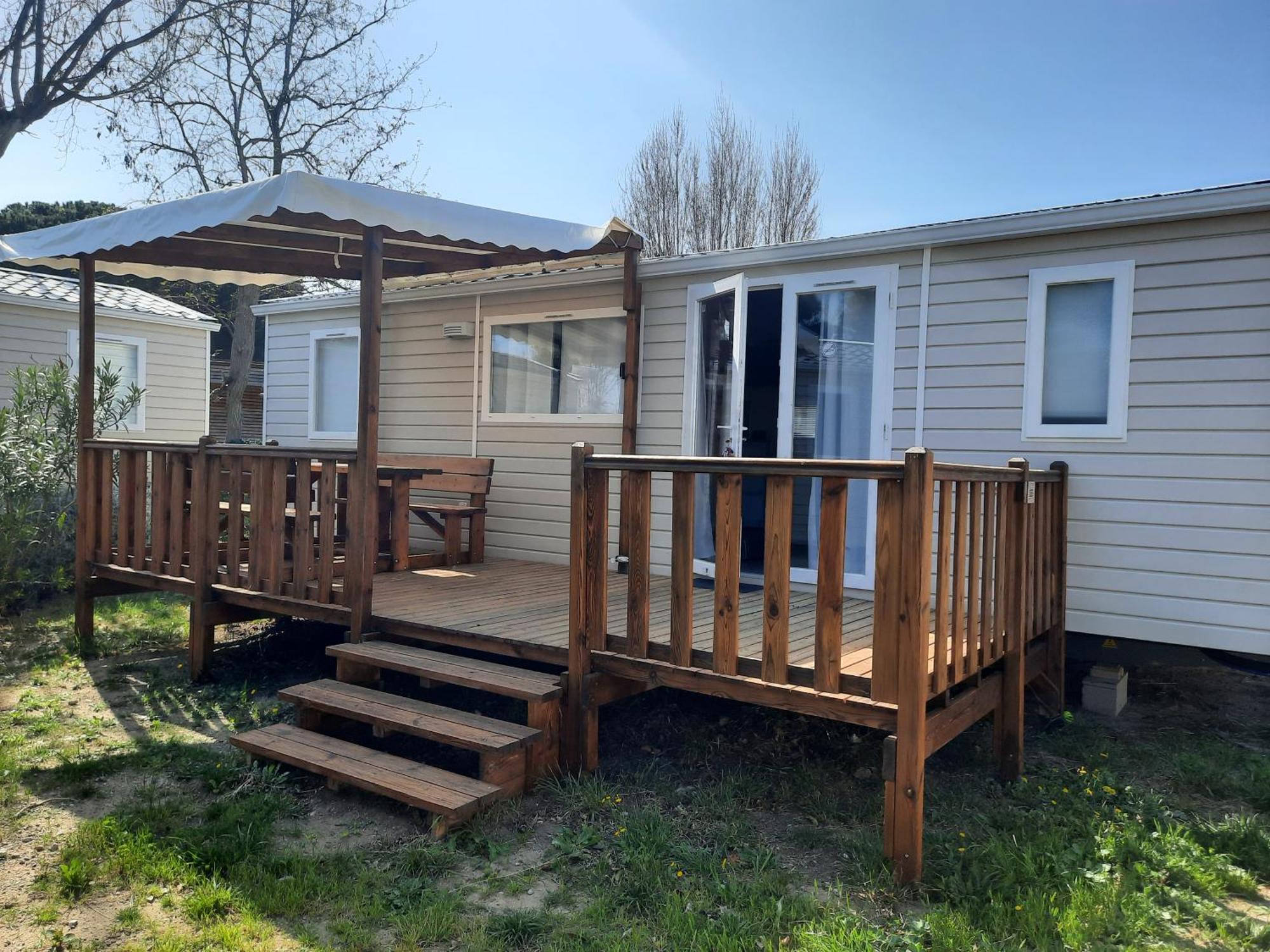 Mobilhome Clim La Falaise 4 Etoiles Narbonne Exteriör bild